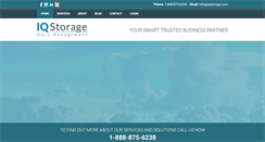 Desktop Screenshot of iqstorage.com